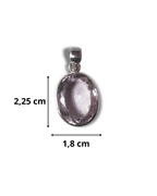 Colgante Amatista Plata Ley LS02