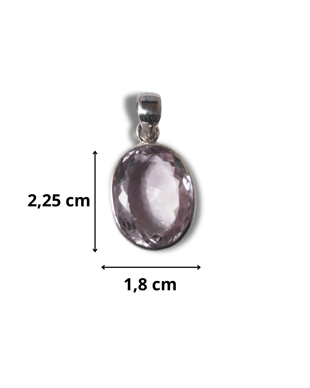 Colgante Amatista Plata Ley LS02