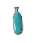 Colgante Amazonita Plata Ley