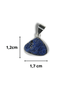 Colgante Azurita Plata Ley