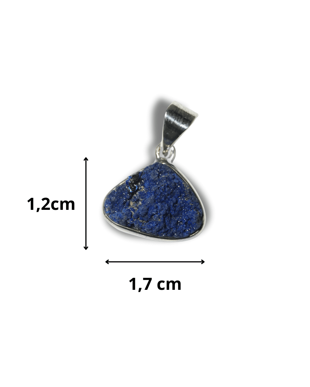Colgante Azurita Plata Ley