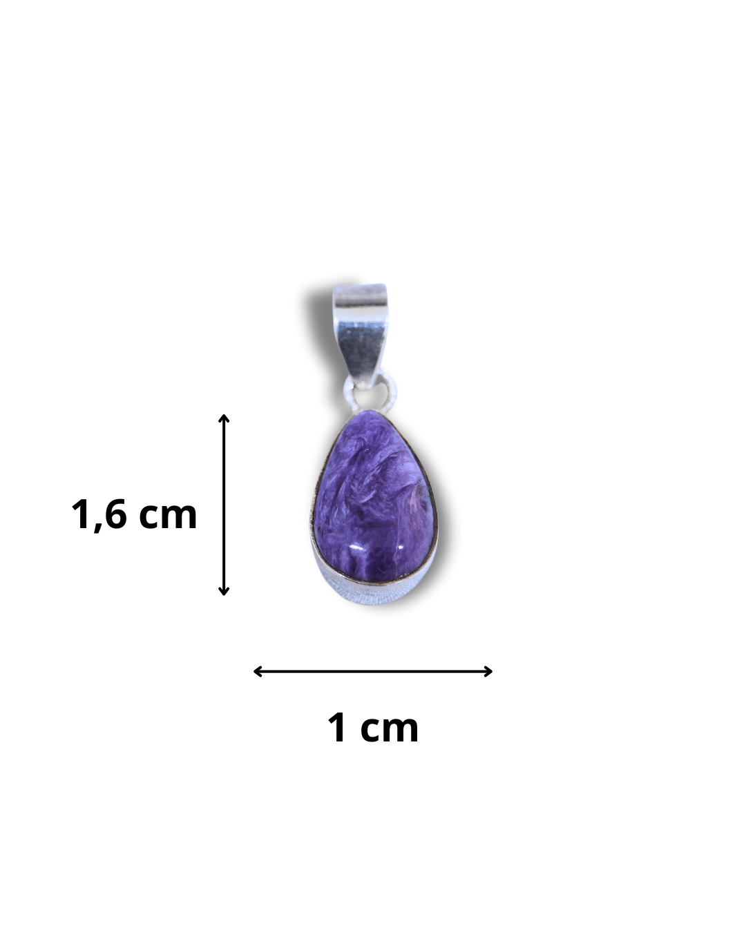 Colgante Charoita Plata Ley