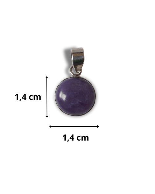 Colgante Charoita Plata Ley LS02