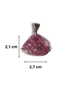 Colgante Cobalto Calcita Plata Ley