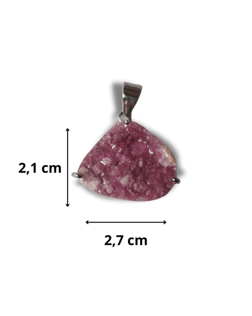 Colgante Cobalto Calcita Plata Ley