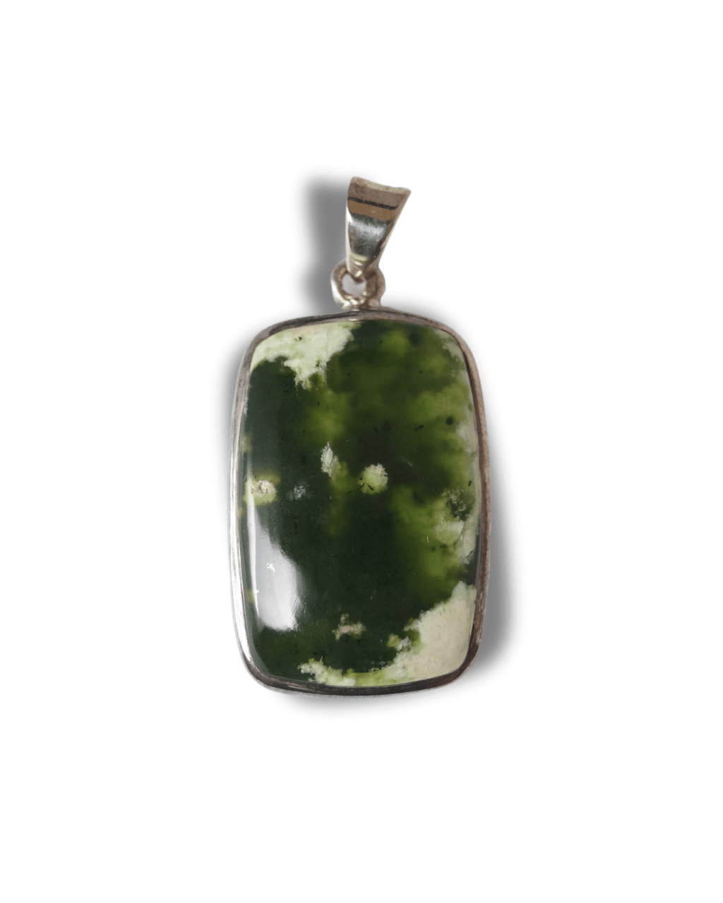 Colgante Cromo Calcedonia Plata Ley LS02