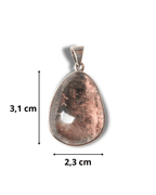 Colgante Cuarzo Chaman Plata Ley