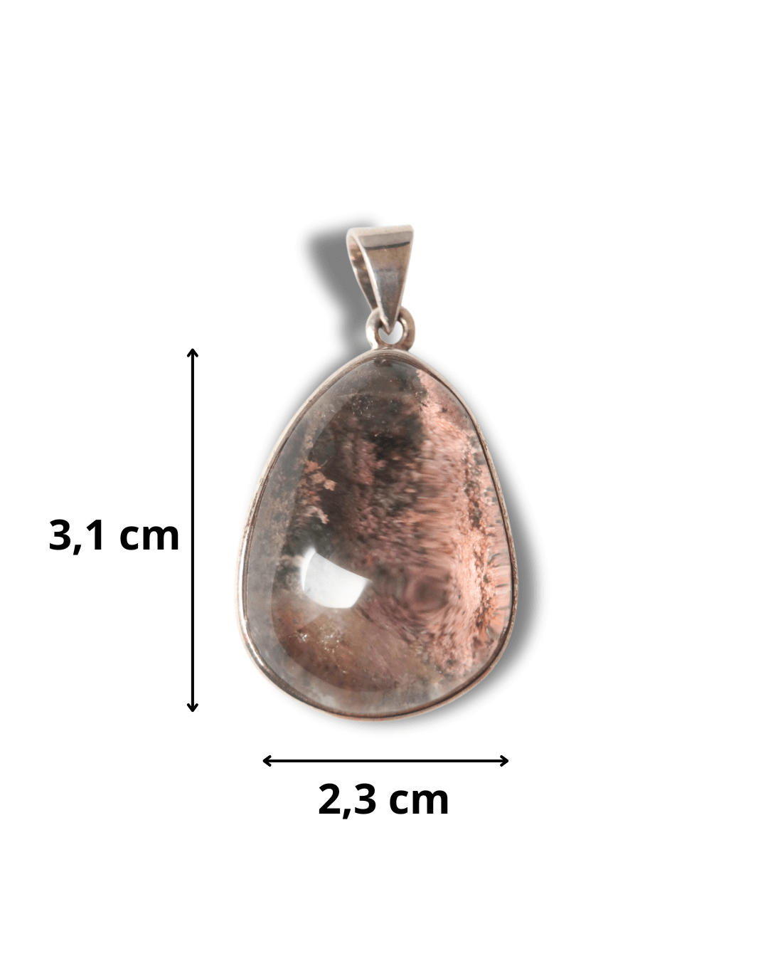 Colgante Cuarzo Chaman Plata Ley