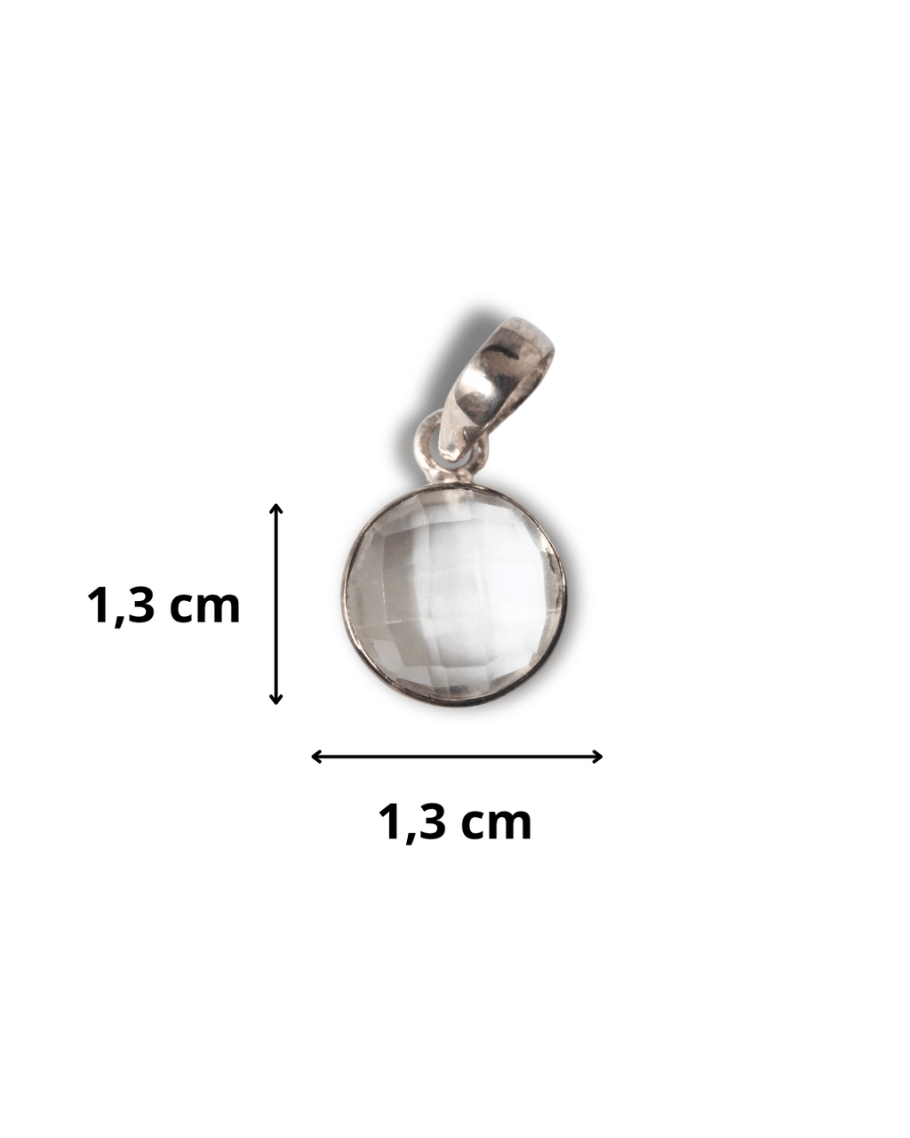 Colgante Cuarzo Plata Ley