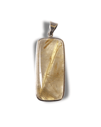 Colgante Cuarzo Rutilado Plata Ley