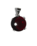 Colgante Granate Plata Ley LS02