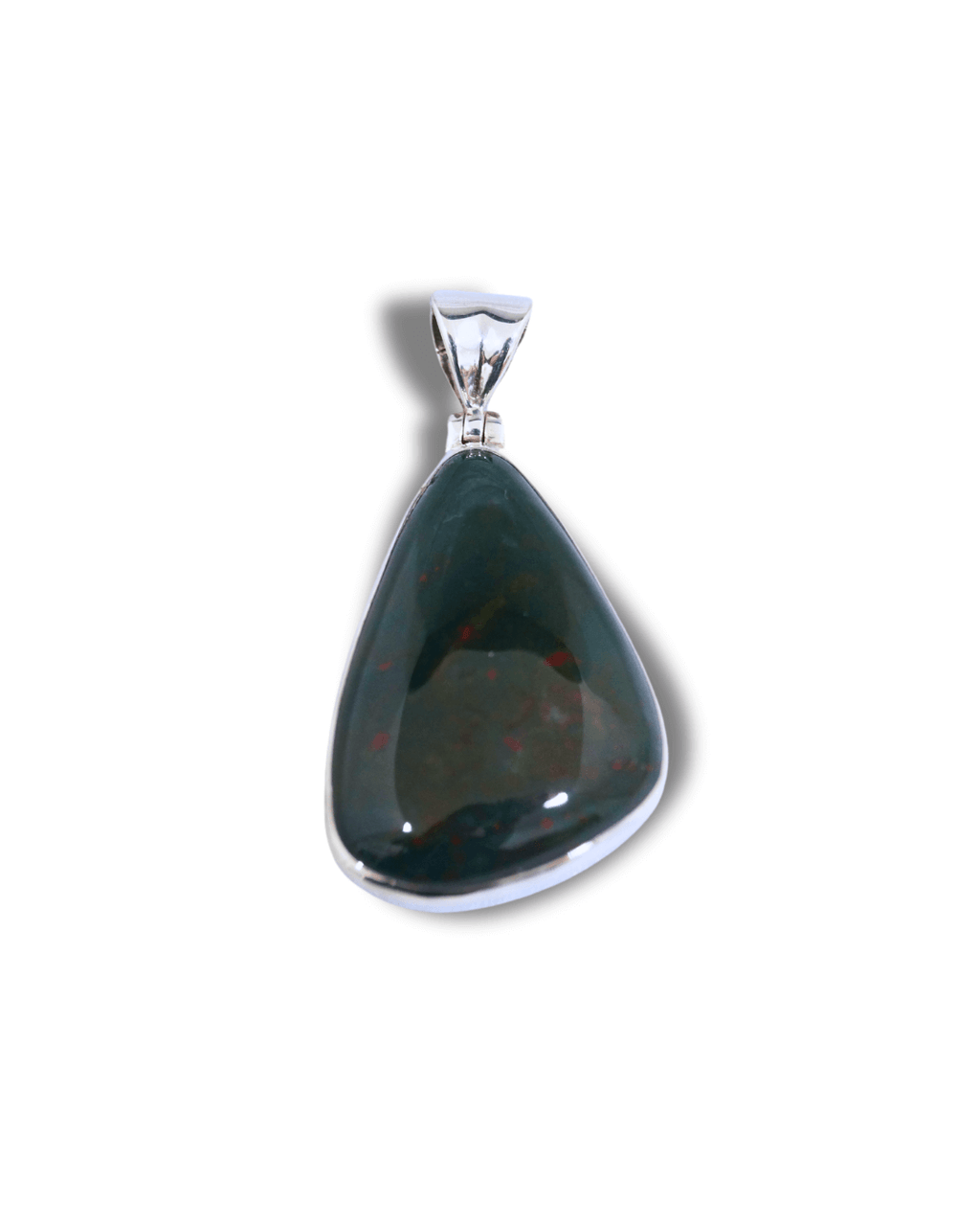 Colgante Jaspe Sanguineo Plata Ley LS02