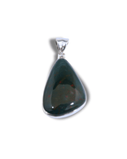 Colgante Jaspe Sanguineo Plata Ley LS02