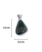 Colgante Jaspe Sanguineo Plata Ley LS02