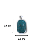 Colgante Jaspe Sanguineo Plata Ley