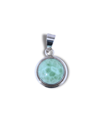 Colgante Larimar Plata Ley