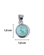 Colgante Larimar Plata Ley