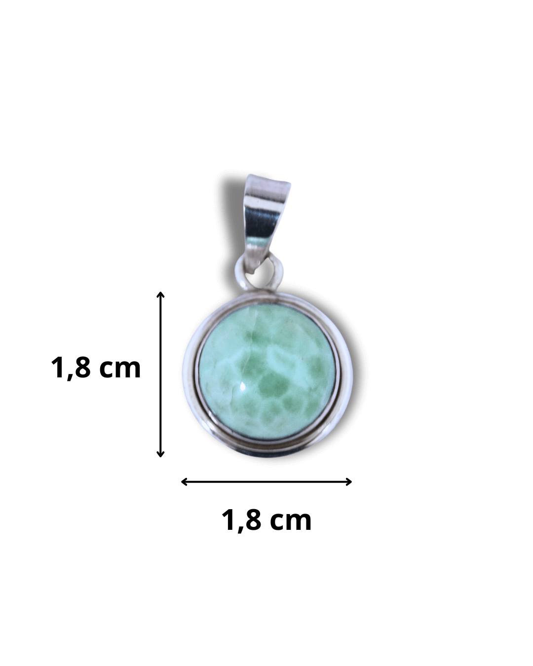 Colgante Larimar Plata Ley