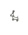 Colgante Perro Plata Ley