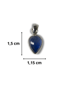 Colgante Tanzanita Plata Ley