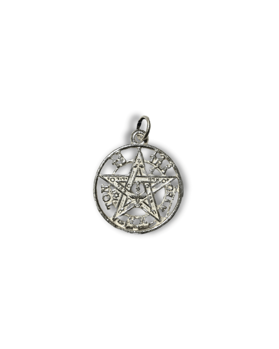 Colgante Tetragrammaton Plata Ley