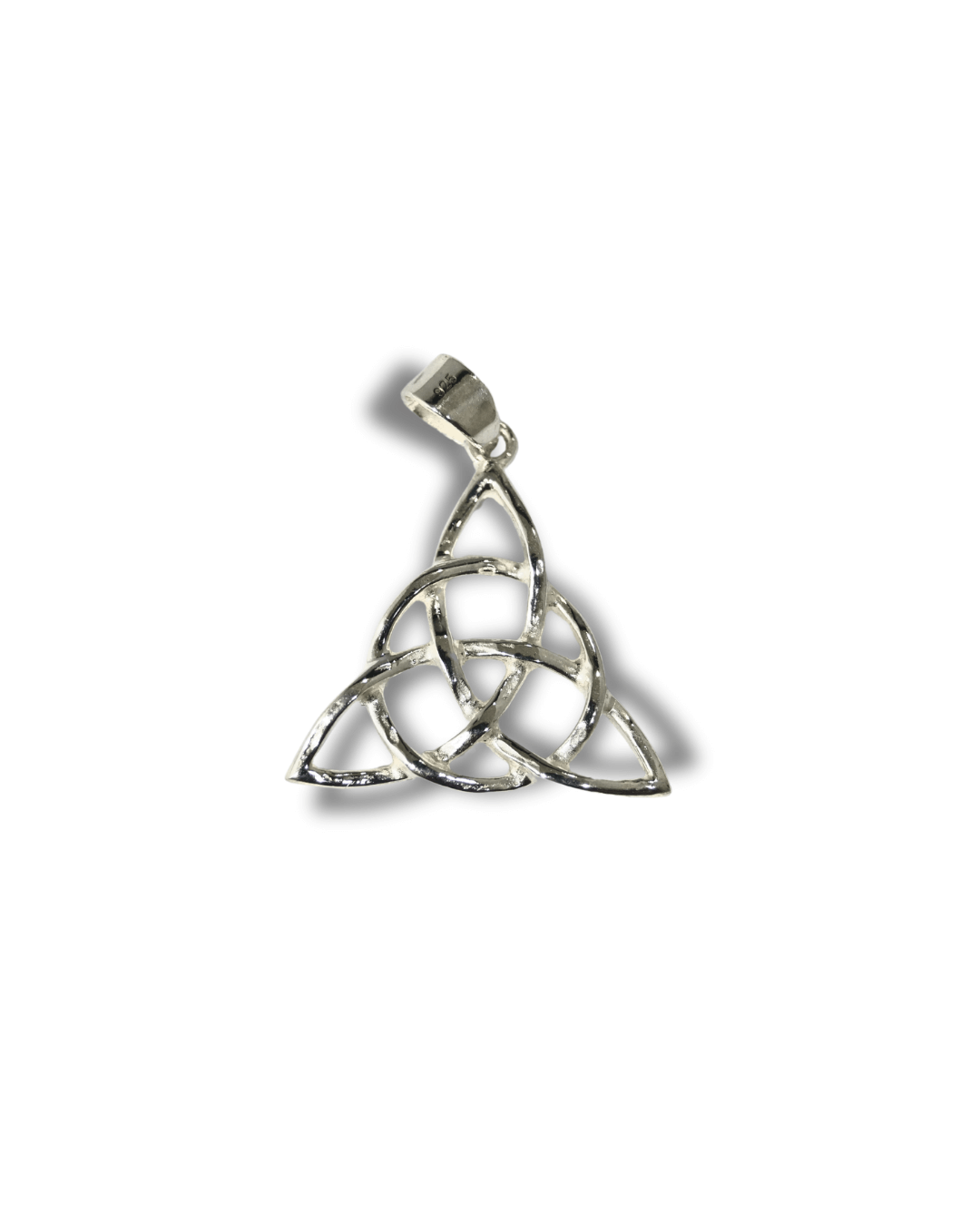 Colgante Triquetra Plata Ley