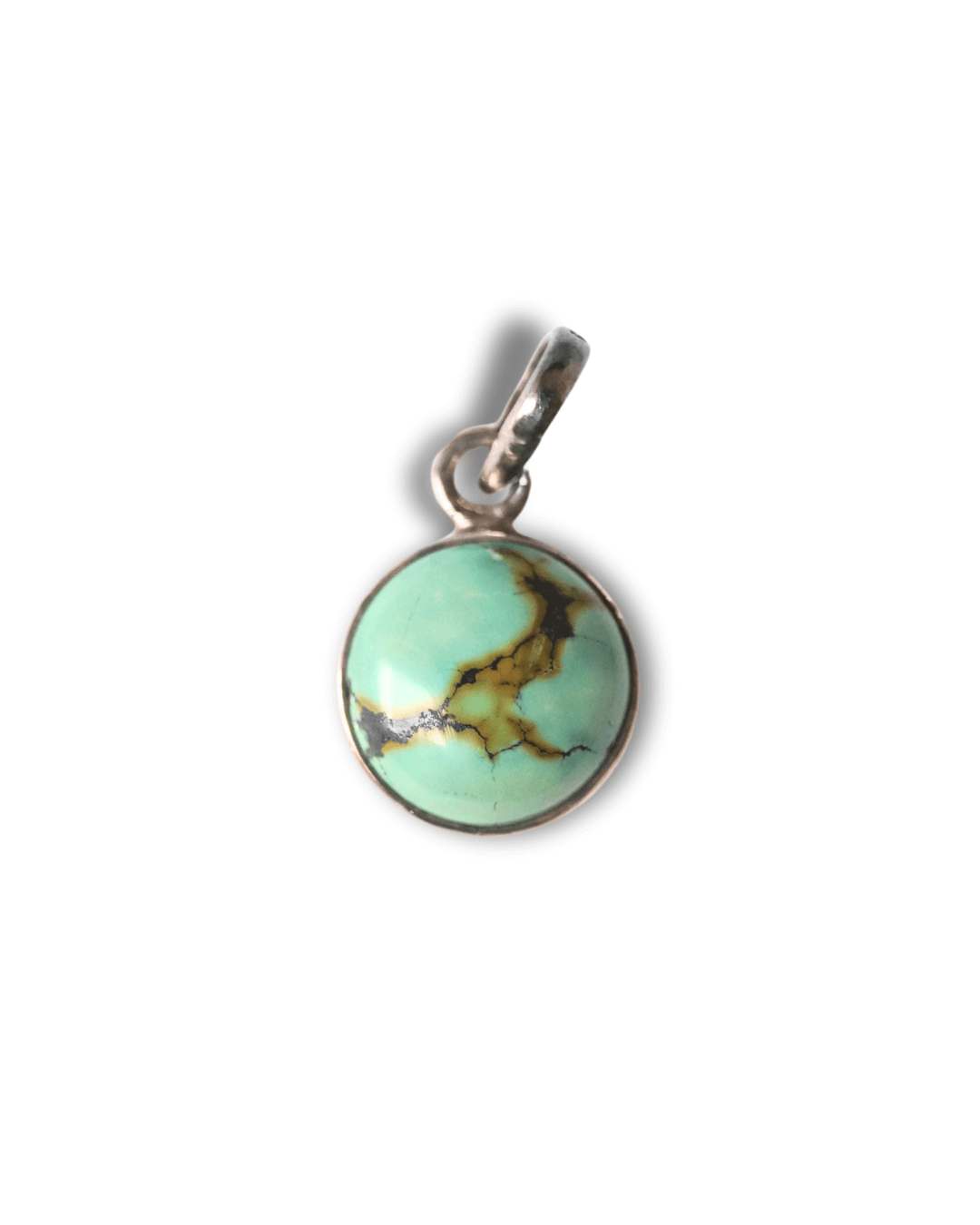 Colgante Turquesa Plata Ley