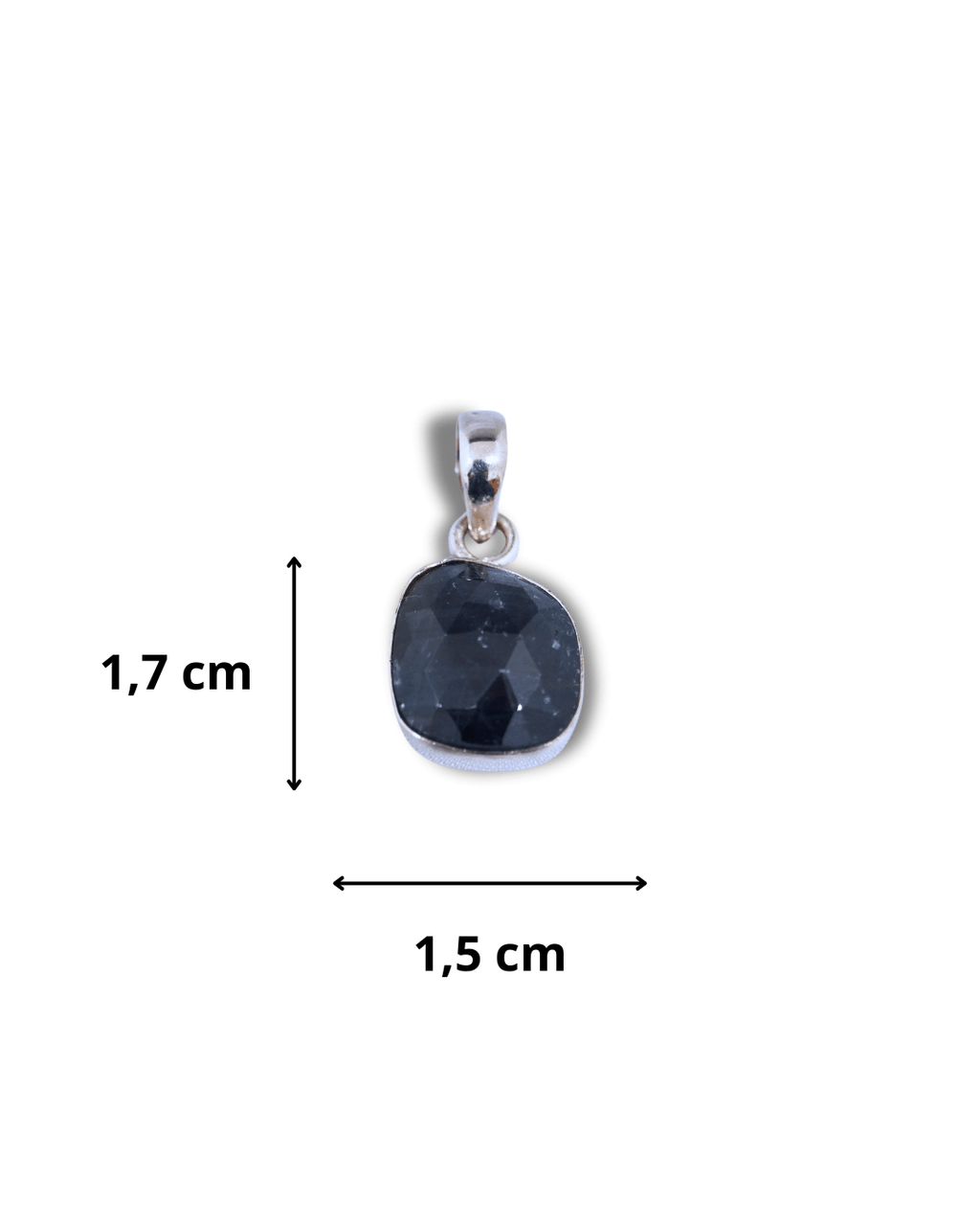 Colgante Zafiro Plata Ley LS02