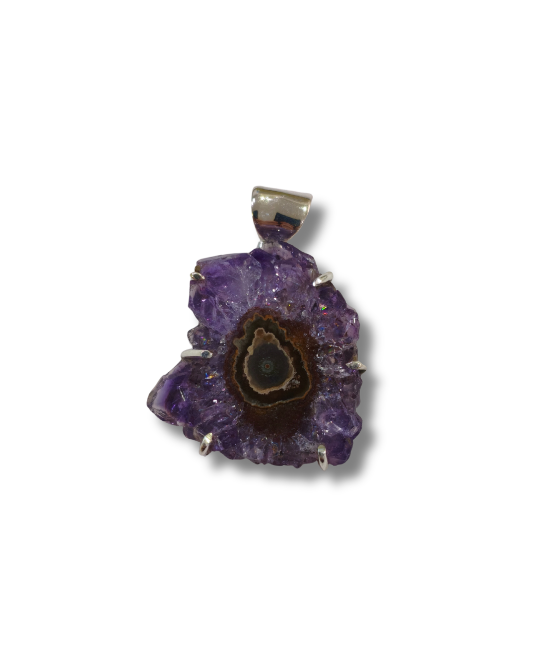 Colgante Amatista Plata Ley LS04