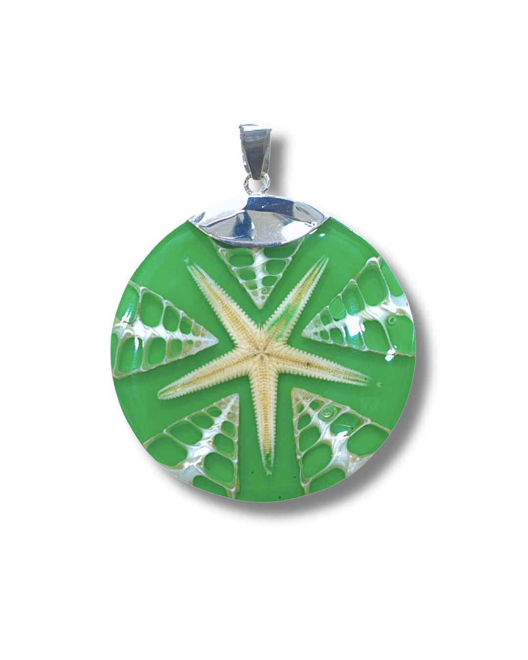 Colgante Nacar Plata Ley