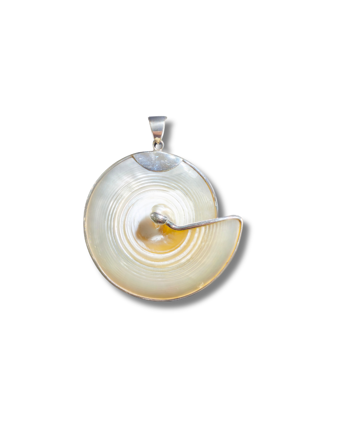 Colgante Nacar Plata Ley
