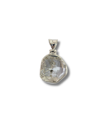 Colgante Cuarzo Herkimer Plata Ley LS01