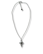 Colgante con Cadena Simbologia Acero LS06