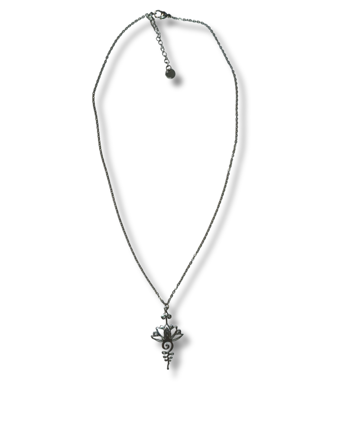 Colgante con Cadena Simbologia Acero LS06