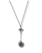 Colgante con Cadena Simbologia Acero LS11