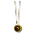 Colgante con Cadena Simbologia Acero Dorado LS04
