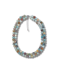 Collar Amazonita Acero