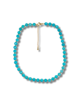 Collar Amazonita Acero LS01