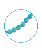 Collar Amazonita Acero LS01