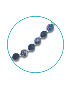 Collar Sodalita Acero