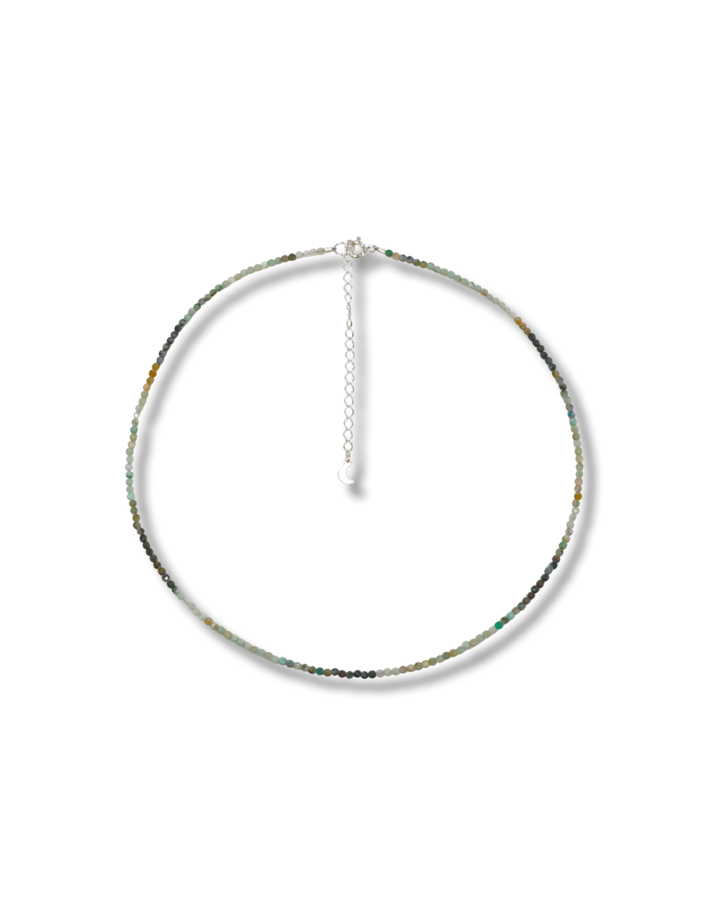 Gargantilla Crisocola Plata Ley