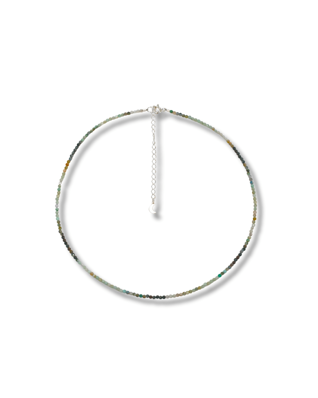 Gargantilla Crisocola Plata Ley