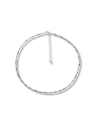 Gargantilla Cuarzo Turmailinado Plata Ley