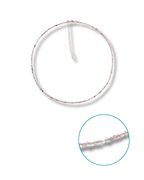 Gargantilla Fluorita Plata Ley