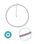 Gargantilla Fosfosiderita Plata Ley