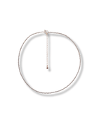 Gargantilla Labradorita Plata Ley