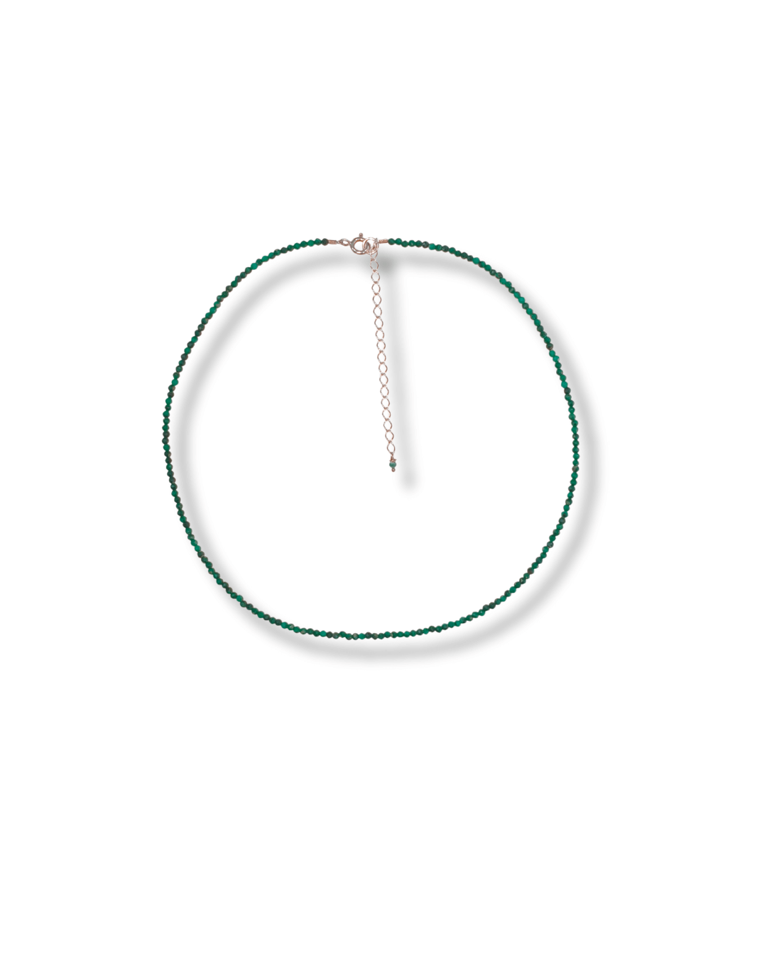 Gargantilla Malaquita Plata Ley