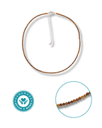 Gargantilla Ojo de Tigre Plata Ley