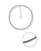 Gargantilla Ojo de Tigre Plata Ley