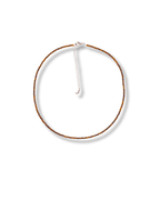 Gargantilla Ojo de Tigre Plata Ley